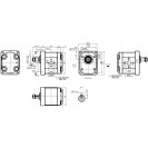 Шестеренний насос GP2K16R-G262B-F (PRD2-216D)