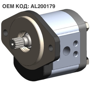 Шестеренний насос GP2.5K25R-B533W-F