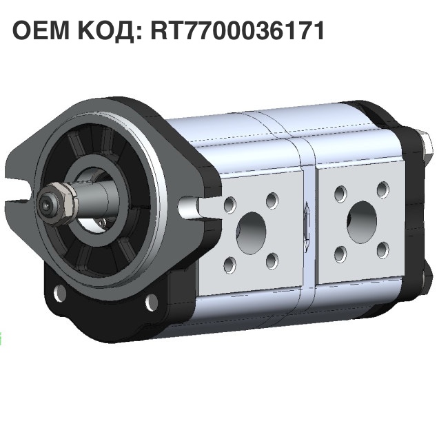 Шестеренный насос GP2K23/2K12L-G231CC-F (RT7700036171)