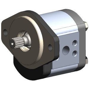 Шестеренний насос GP2.5K25R-B533W-F