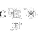 Шестеренный насос GP2K8L-F292C-F (AL37753)